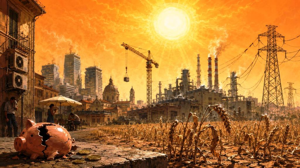 Troppo caldo per crescere: quando l’economia fossile va in colpo di&nbsp;calore